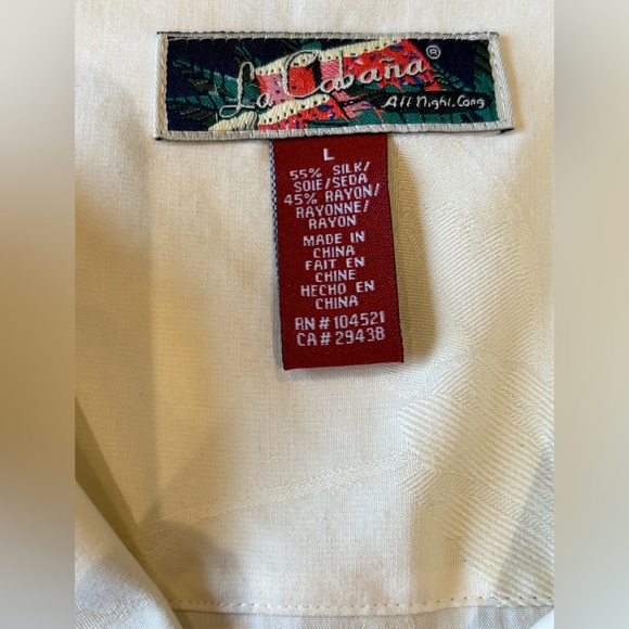 Vintage La Cabana Hawaiian style shirt NWT - Picture 8 of 9